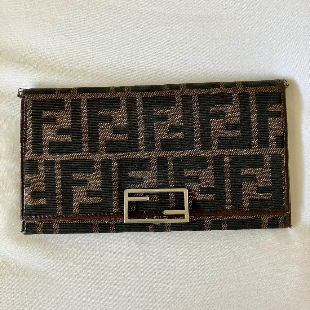 Authentic Vintage Fendi Long Wallet